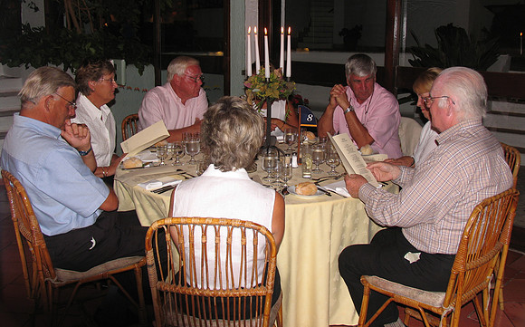 Deep in discussion